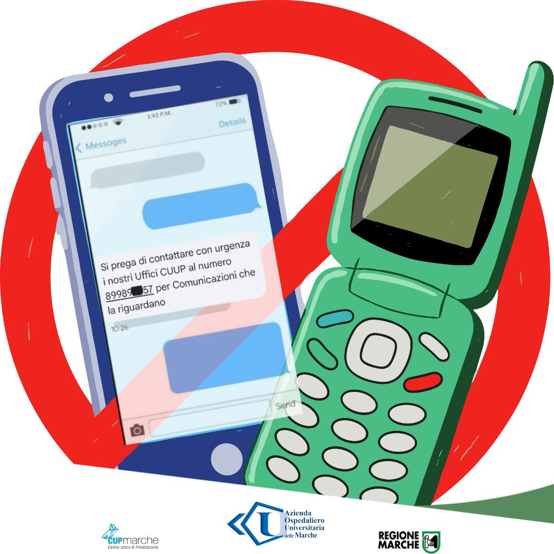 Falsi SMS del CUP  Tentativi di truffa 