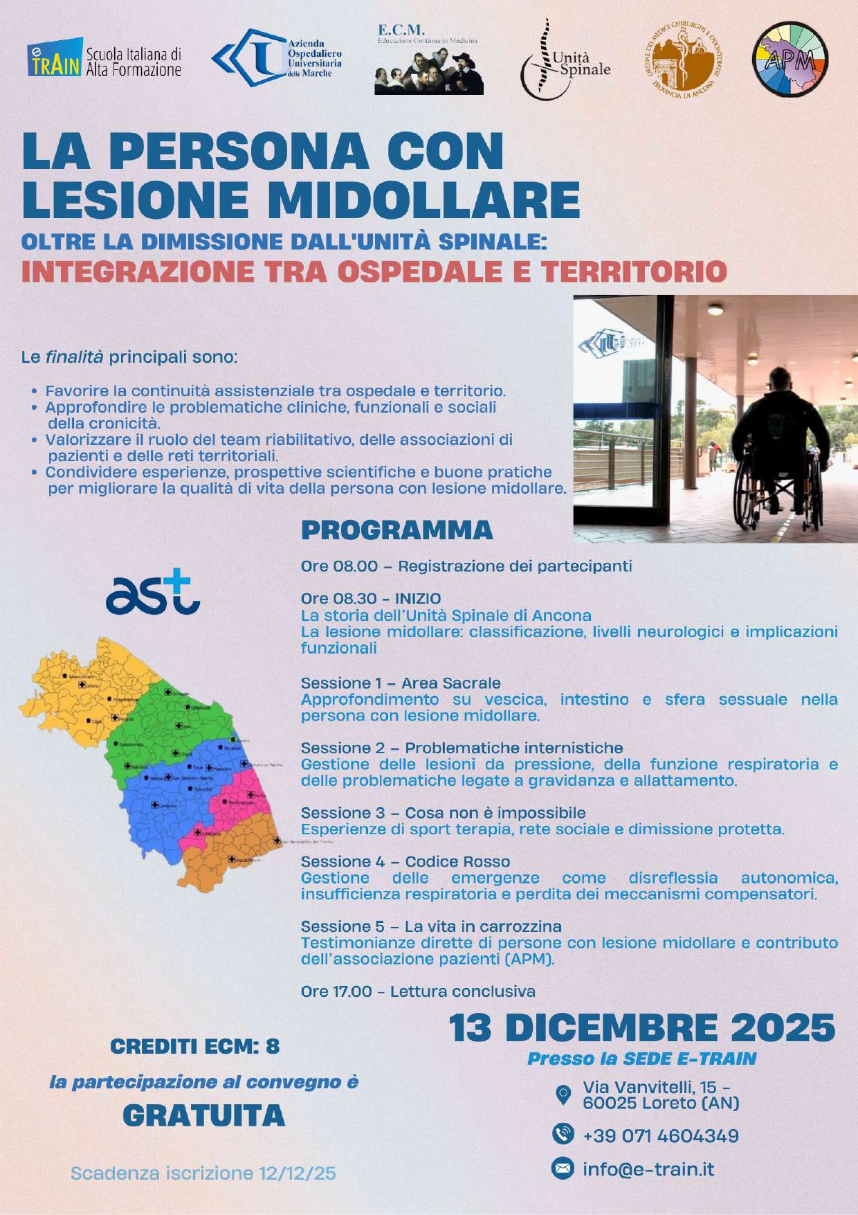 La persona con lesione midollare oltre la dimissio