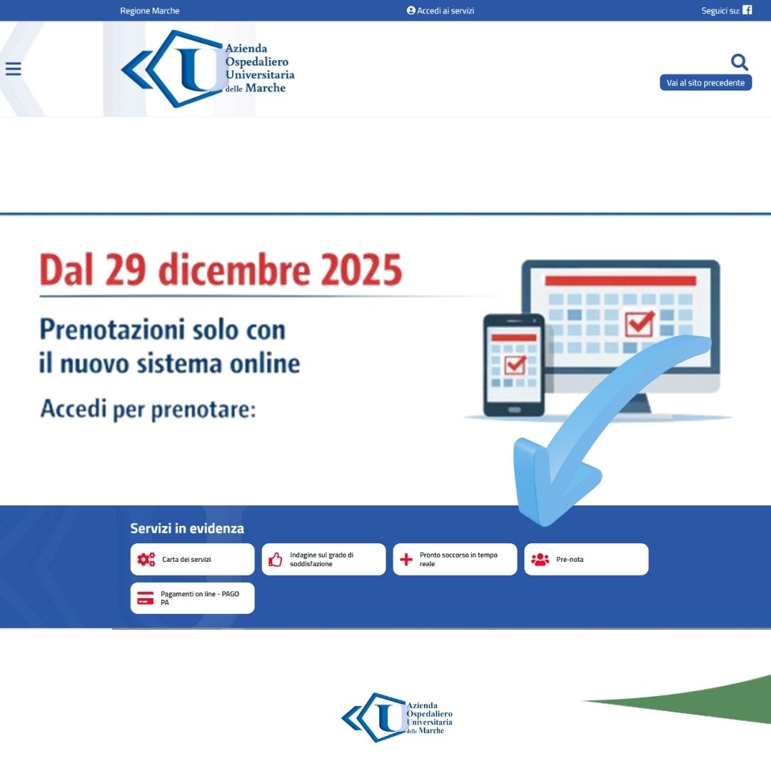 COMUNICAZIONE AGLI UTENTI - Centro Prelievi Presidio Torrette