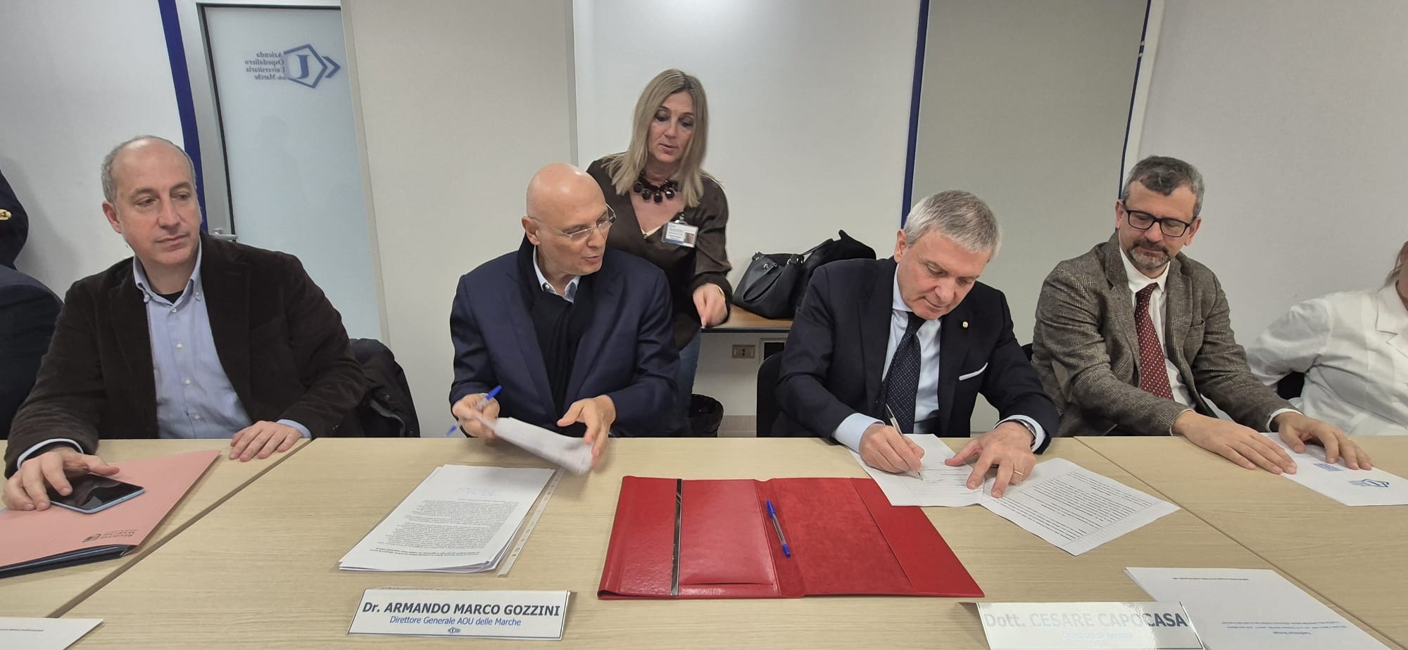 Protocollo sicurezza tra AOUM e Questura di Ancona